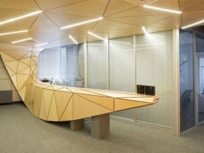 Futuristic Meeting Room Interior Design